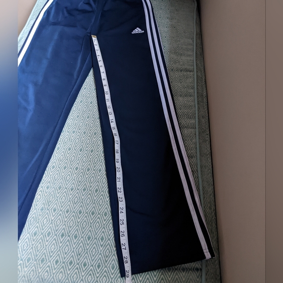 Adidas Navy Track Pants - Picture 9 of 9